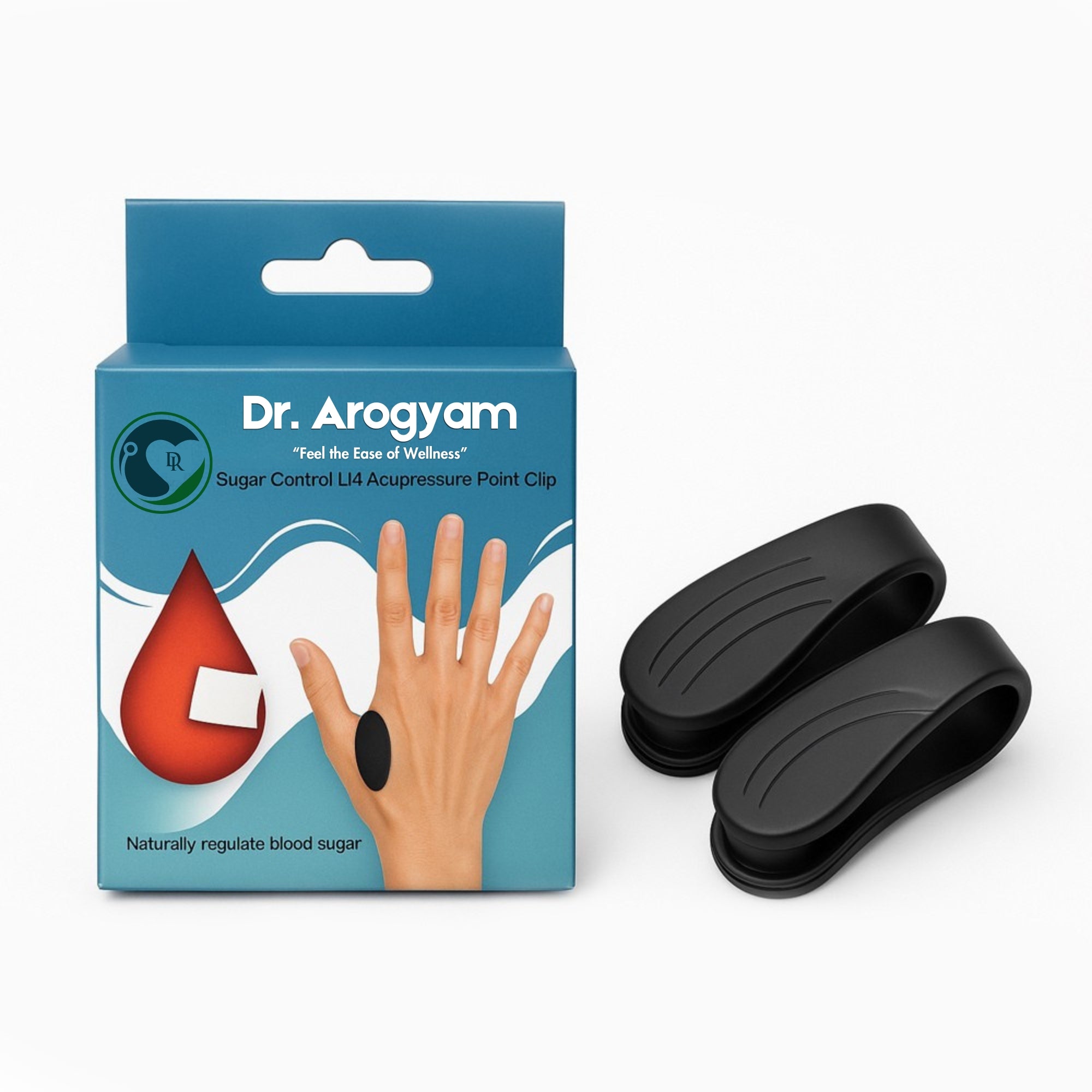 Sugar Control LI4 Acupressure Point Clip